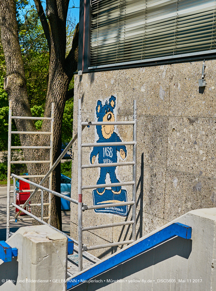 11.05.2017 - Abrissbaustelle Quiddezentrum in Neuperlach